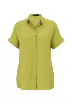 Блузка с застежкой-молнией и воротником Betty Barclay, зеленый