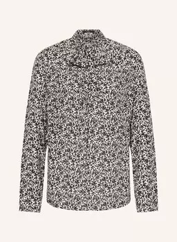 Блузка с завязками из шелка Windsor., черный