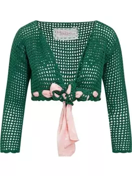 Блузка с завязками Matim, зеленый