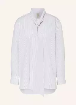 Блузка с завязками на воротнике Y.A.S., белый