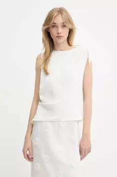 Блузка SAALBERO Samsoe Samsoe, бежевый