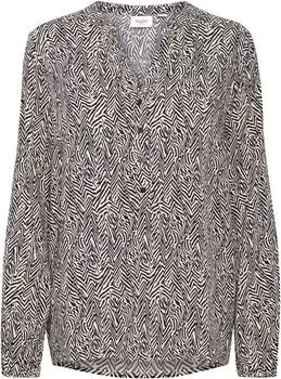 Блузка SAINT TROPEZ, черно-белый