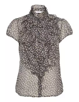 Блузка Saint Tropez Lilja, темно-синий