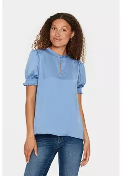 Блузка Saint Tropez НУННИС, цвет colony blue