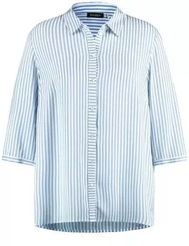 Блузка SAMOON, светло-синий