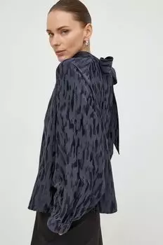 Блузка Samsoe Samsoe, серый