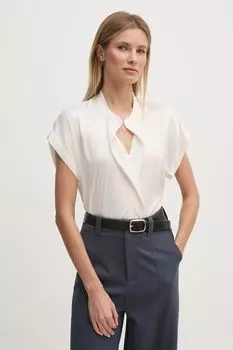 Блузка Sandro Ferrone, бежевый