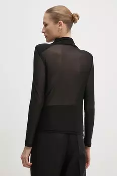 Блузка Sandro Ferrone, черный