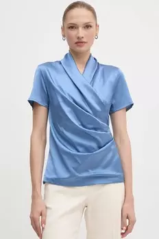 Блузка Sandro Ferrone, синий