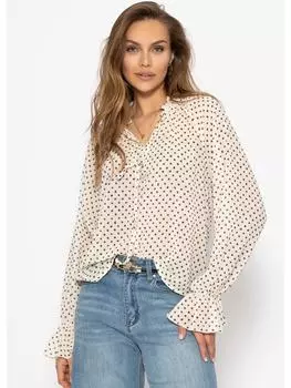Блузка SASSYCLASSY, бежевый