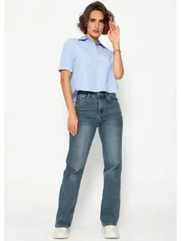 Блузка SASSYCLASSY, цвет hellbau