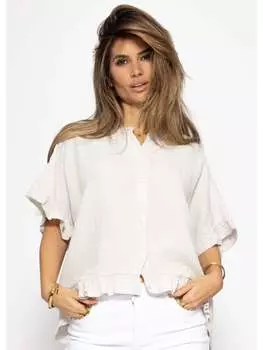 Блузка SASSYCLASSY, цвет hellbeige
