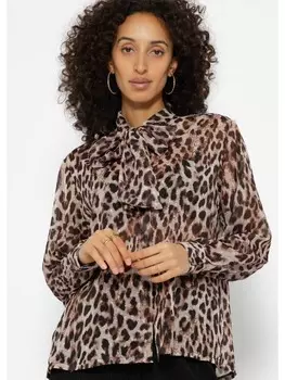 Блузка SASSYCLASSY, коричневый