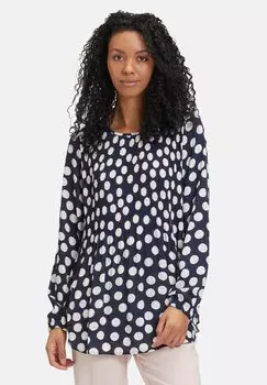 Блузка SCHLUPF MIT PLISSEE Betty Barclay, цвет dunkelblau wei