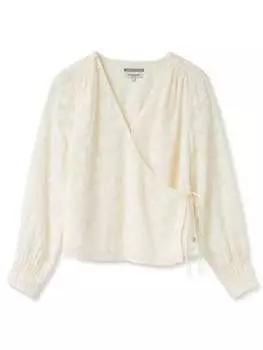 Блузка Scotch & Soda, кремовый