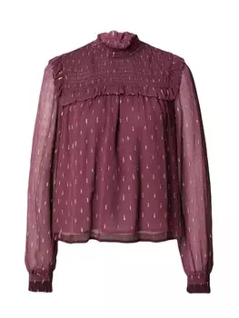 Блузка SCOTCH & SODA LUREX SMOCK, цвет Dark purple