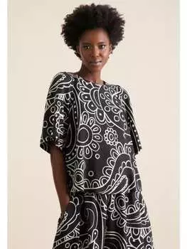 Блузка Seidensticker, черный