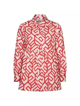 Блузка SEIDENSTICKER Schwarze Rose, бежевый