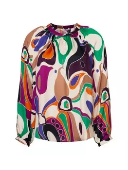 Блузка Seidensticker Schwarze Rose, смешанные цвета