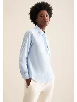 Блузка Seidensticker, средне-синий