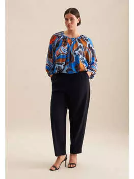 Блузка Seidensticker, средне-синий