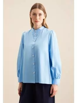 Блузка Seidensticker, средне-синий