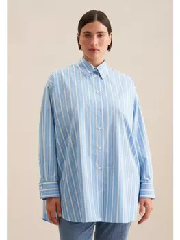 Блузка Seidensticker, средне-синий