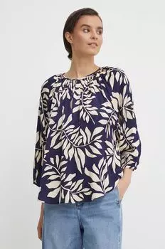 Блузка Seidensticker, темно-синий