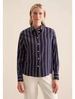 Блузка Seidensticker, темно-синий