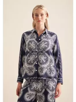 Блузка Seidensticker, темно-синий