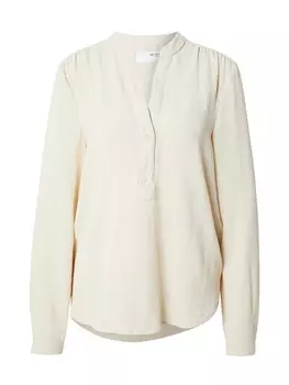 Блузка SELECTED FEMME Blouse, кремовый
