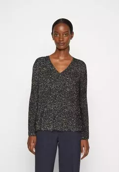 Блузка Selected Femme СЛФПАРКЕР, черный