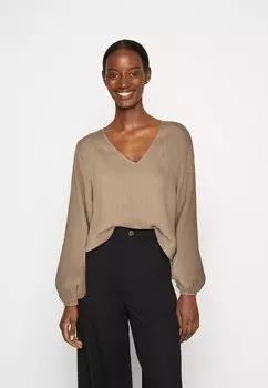 Блузка Selected Femme SLFQUINN, серый