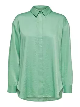 Блузка SELECTED FEMME, зеленый