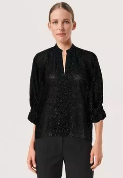 Блузка SELLIA EMILY Soaked in Luxury, черный
