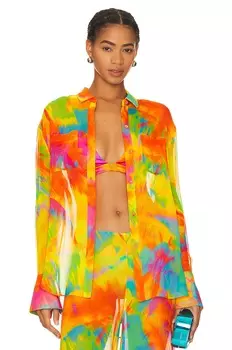 Блузка SER.O.YA Willow, цвет Abstract Palm