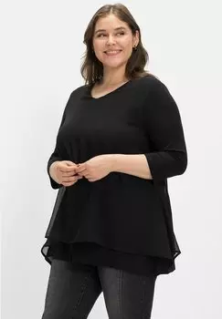 Блузка Sheego, цвет schwarz