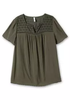 Блузка Sheego, хаки