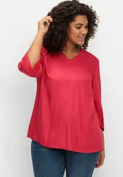 Блузка Sheego, светло-красный