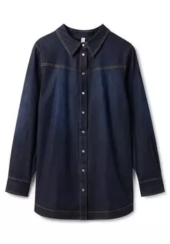 Блузка Sheego, темно-синий