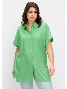 Блузка sheego, зеленый