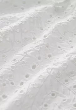 Блузка Short Sleeve Broderie Tie Front Next, белая