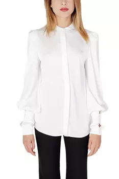 Блузка Silence свободного кроя, белый