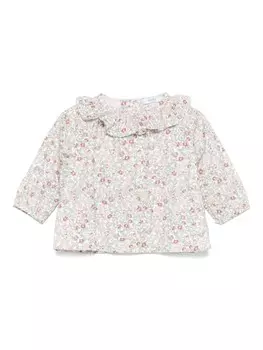 Блузка Siola с цветочным принтом, белый