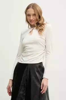 Блузка Sisley, бежевый