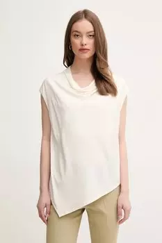 Блузка Sisley, бежевый