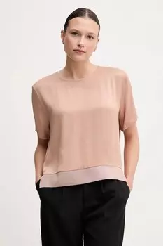 Блузка Sisley, коричневый