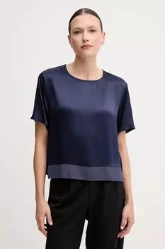 Блузка Sisley, темно-синий