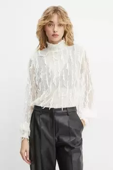 Блузка SKALLO Munthe, бежевый