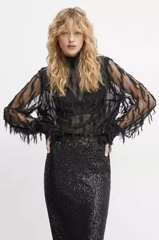 Блузка SKALLO Munthe, черный